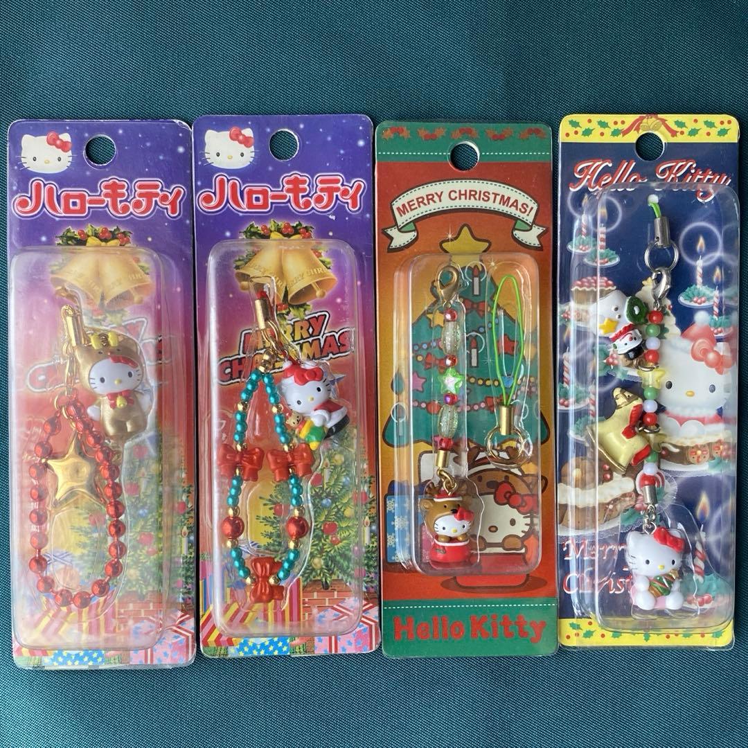 ハローキティ　クリスマス　ストラップ　レア　まとめ売り