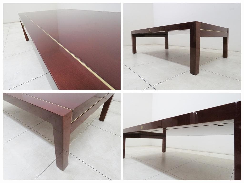 フランス ピエールバルマン リビング テーブル モビリア 80's ヴィンテージ