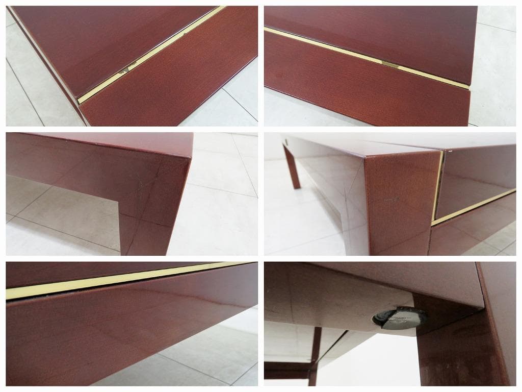 フランス ピエールバルマン リビング テーブル モビリア 80's ヴィンテージ