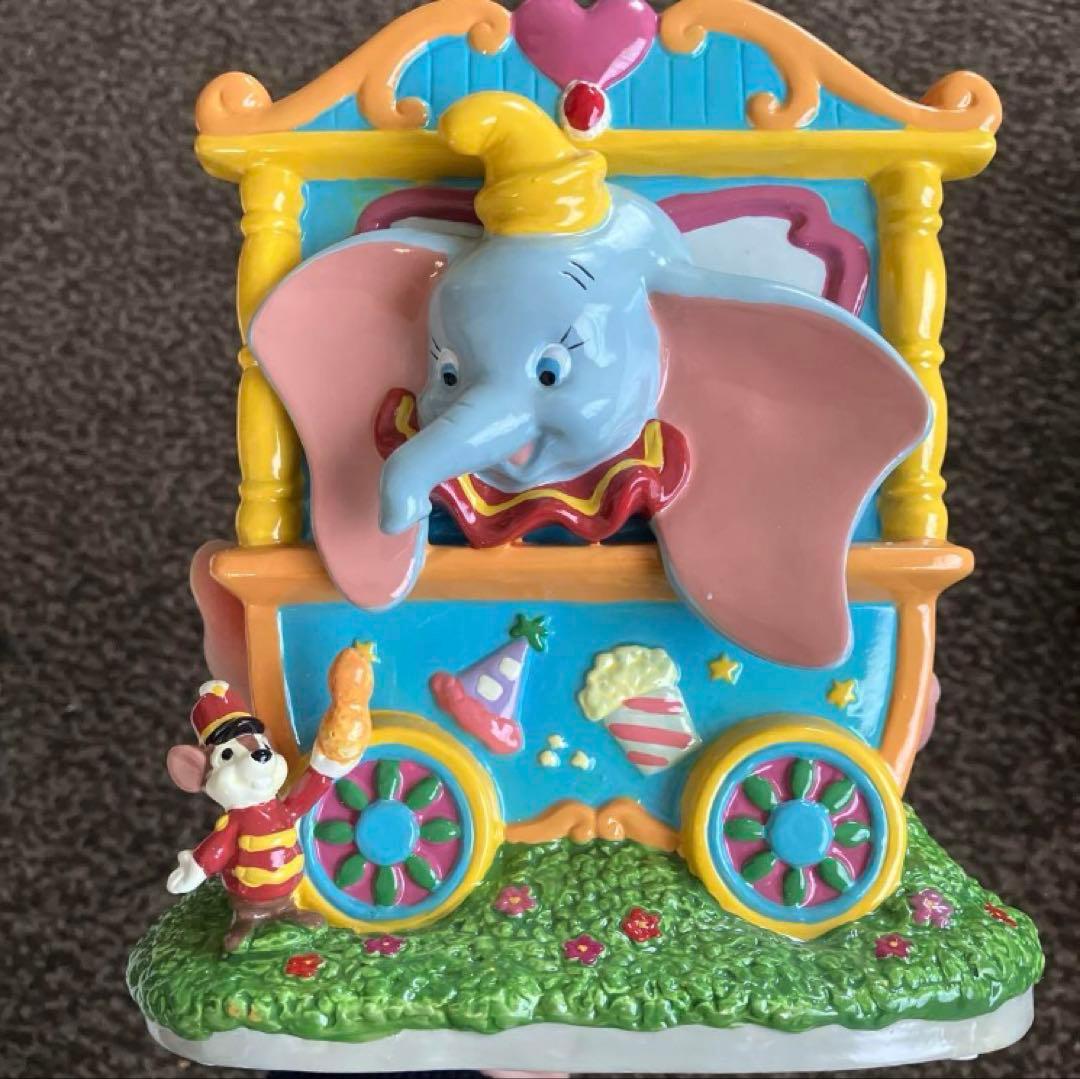 ディズニー ダンボ 貯金箱 オルゴール