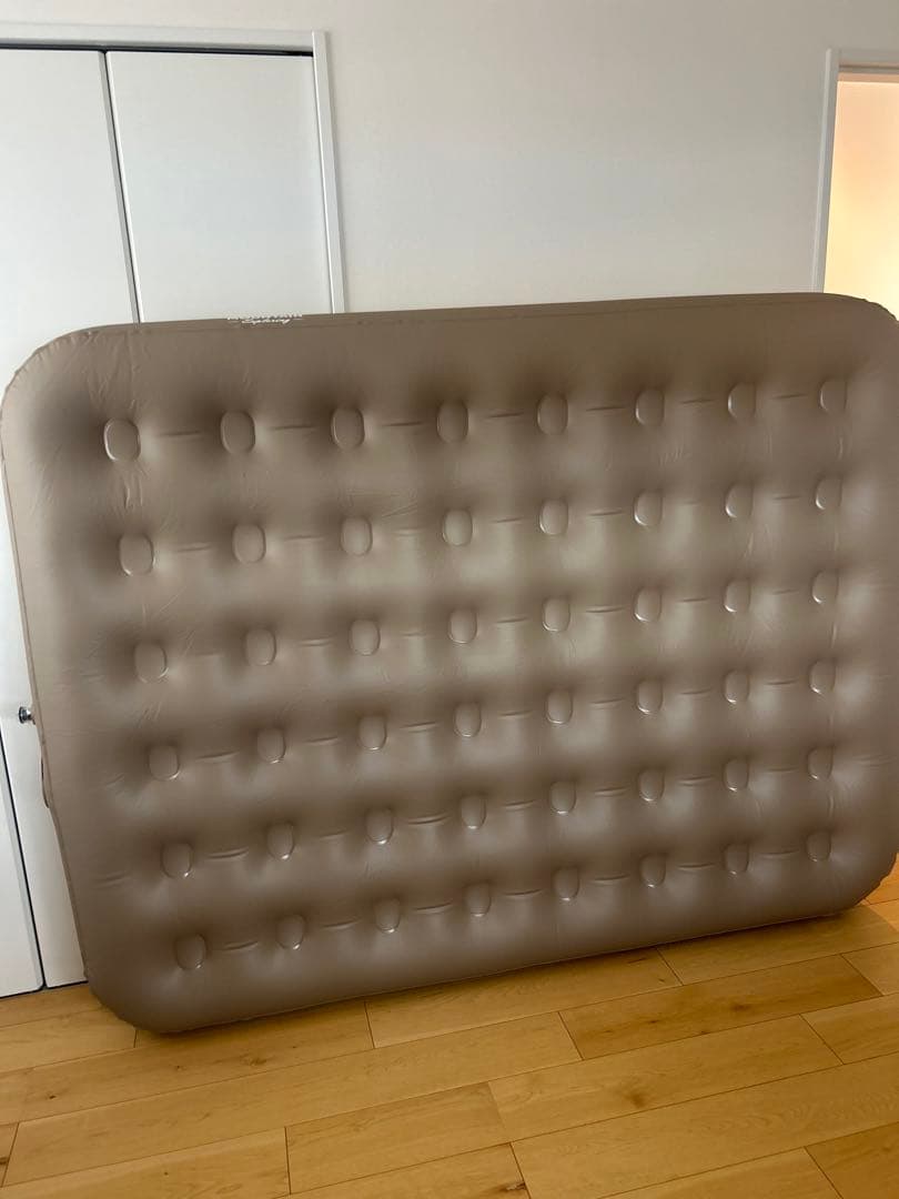 (新品未使用)内蔵エアポンプ！(拡張空気抜きもラクラク)全自動ダブルエアーベッド