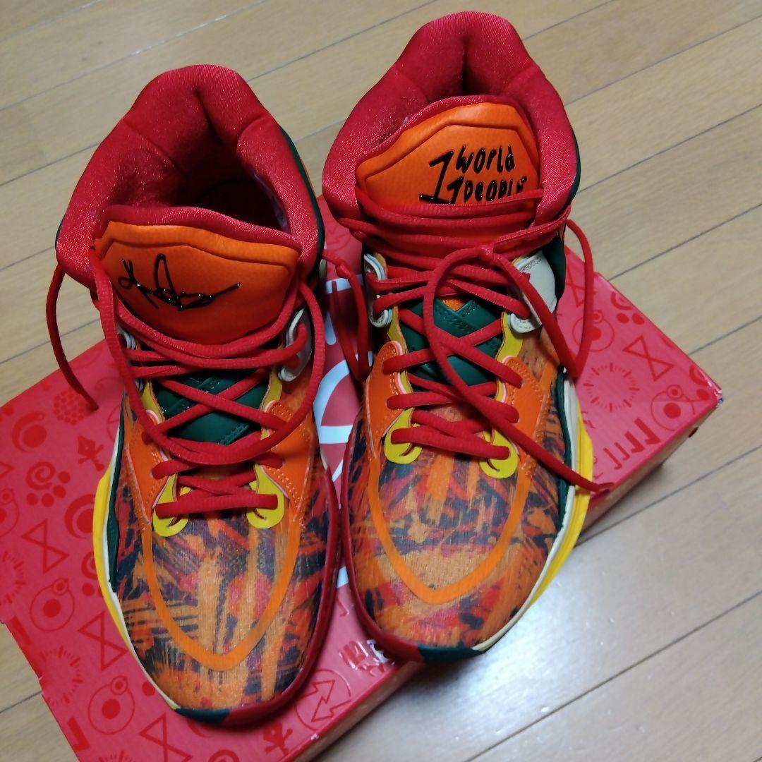 Nike バスケットシューズ ハイカット 1World Peopleサイン入り