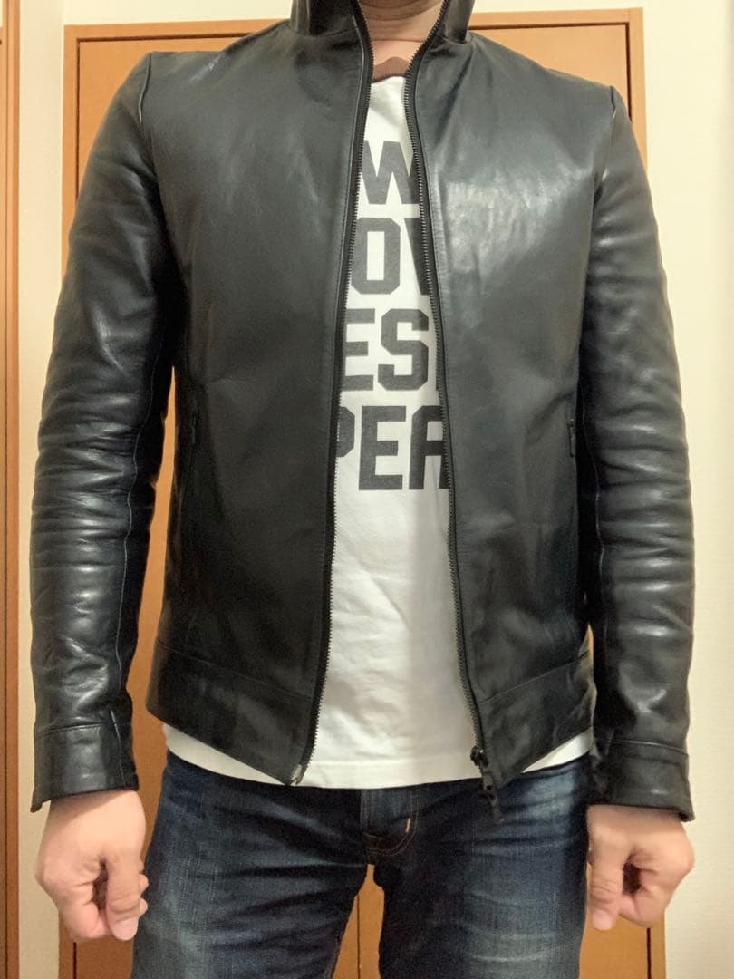 レザージャケット　 ホースレザー　ライダース