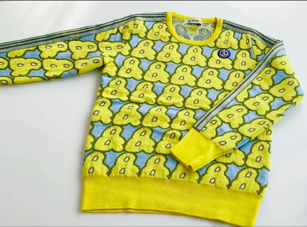 【新品タグ付き】アンパスィ　セットアップ　イエロー