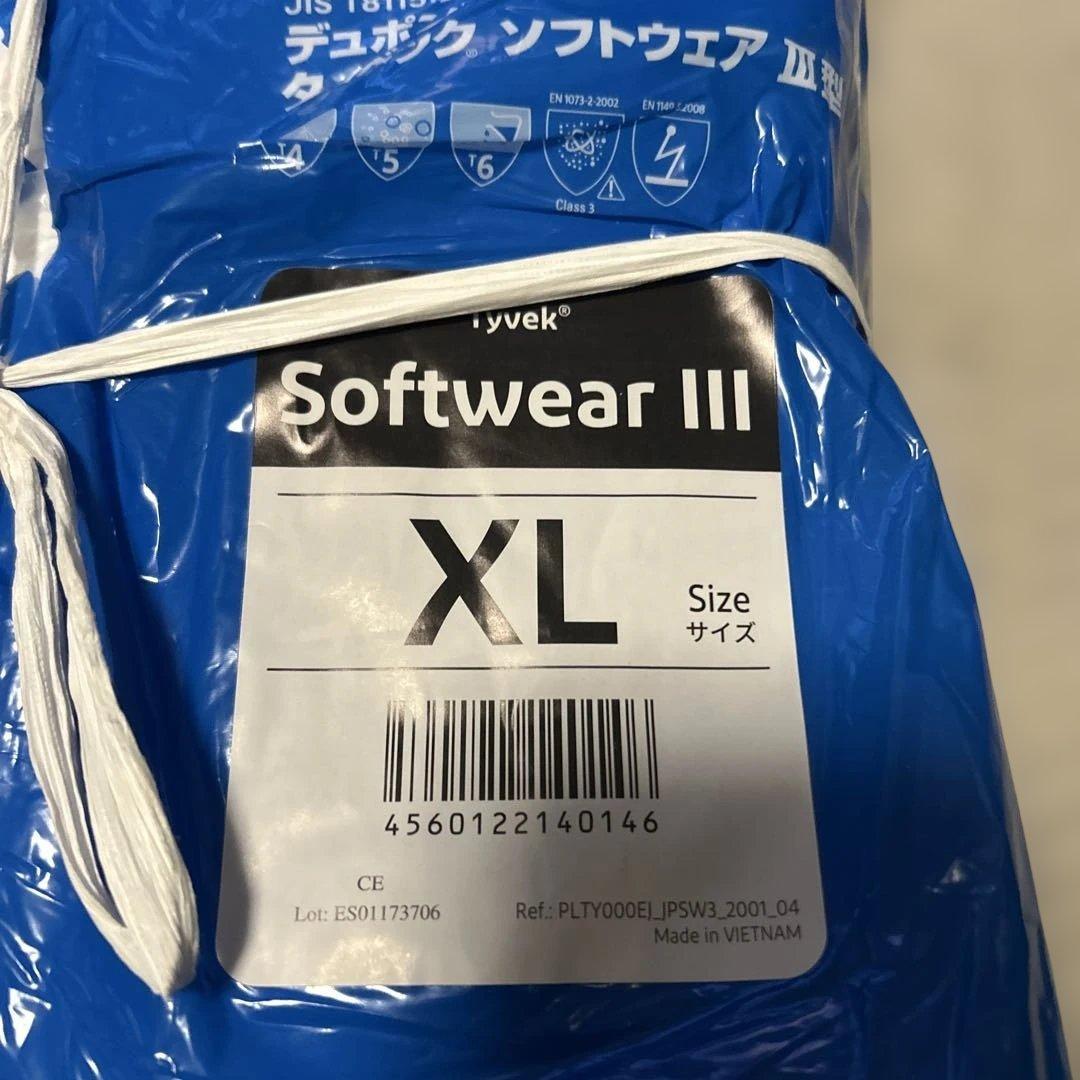 Tyvek Softwear III XL 防護服タイベック　ソフトウェア10枚