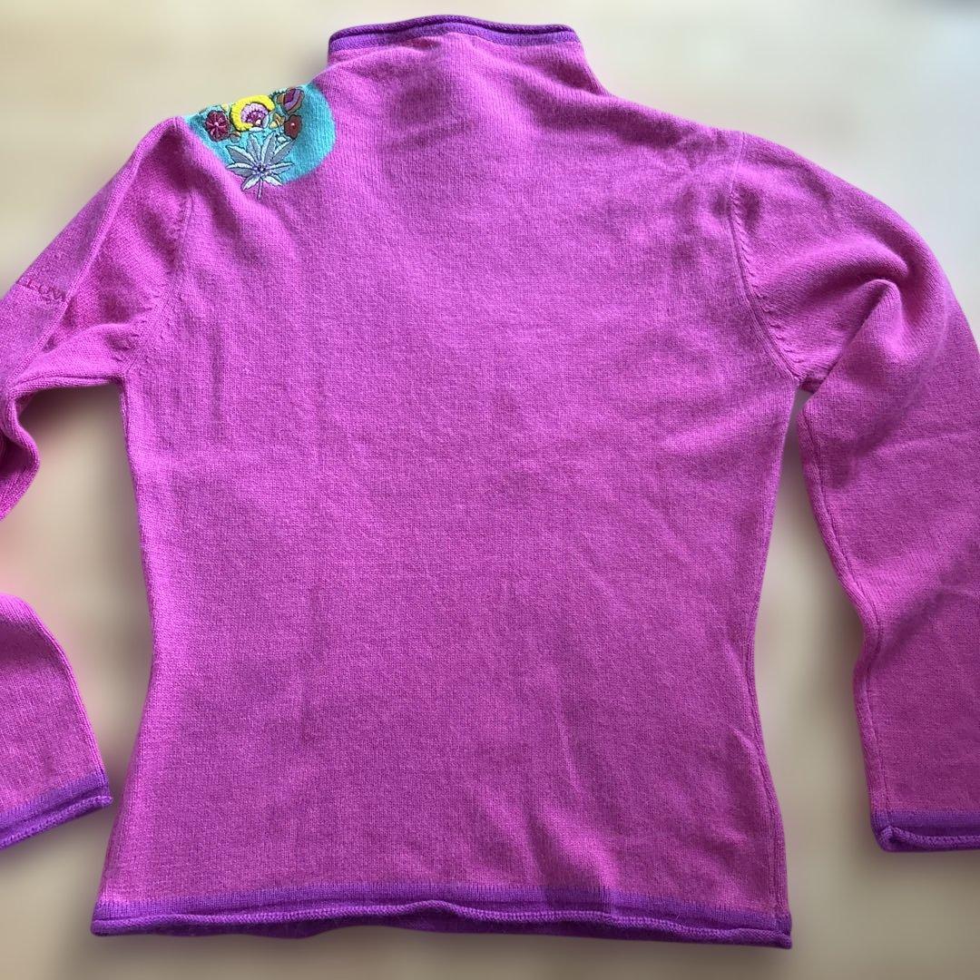 【まとめ売り】LEONARD SPORT 花柄 ペイズリー ニット ウール