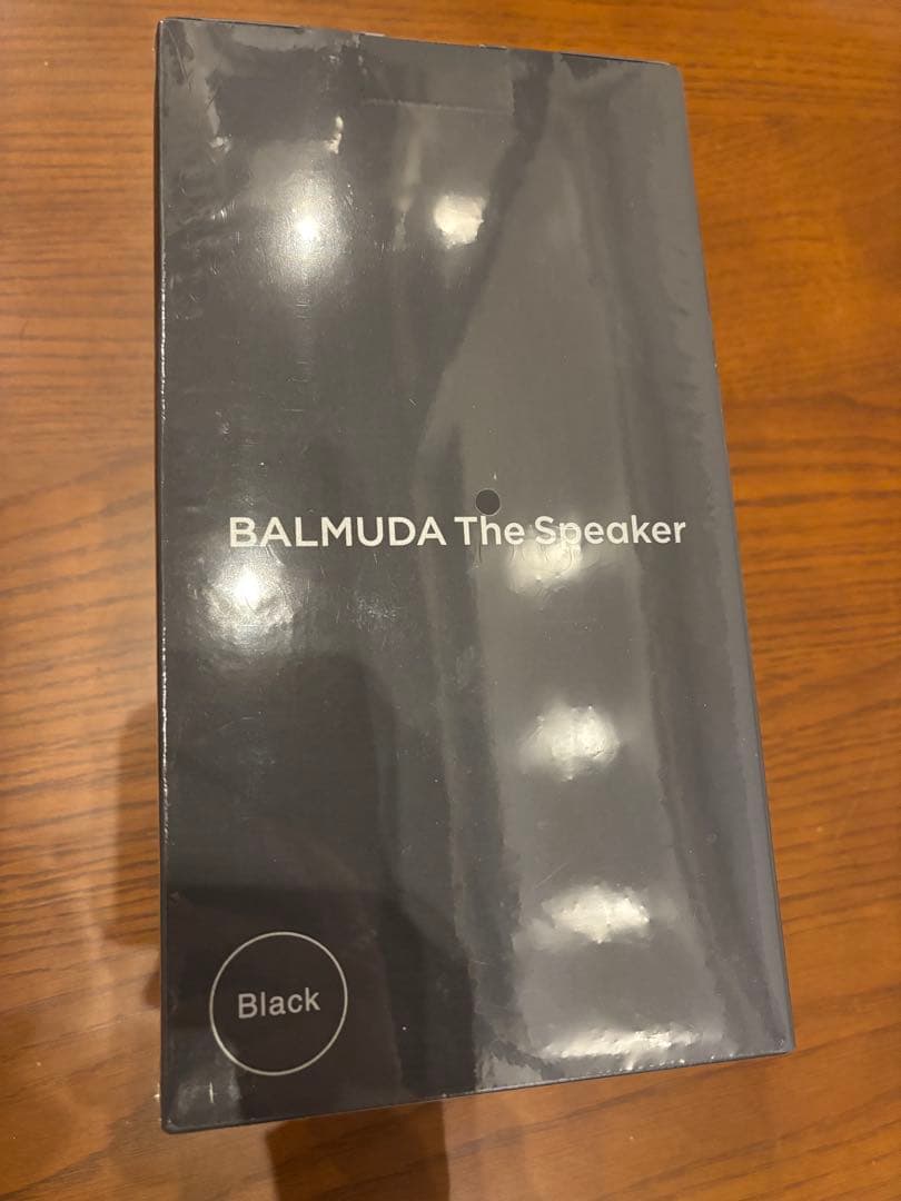 【新品未開封】BALMUDA スピーカー Black