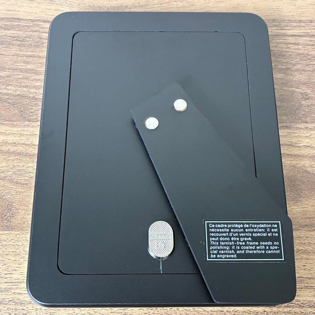 【美品】Christofle クリストフル フォトフレーム リュバン