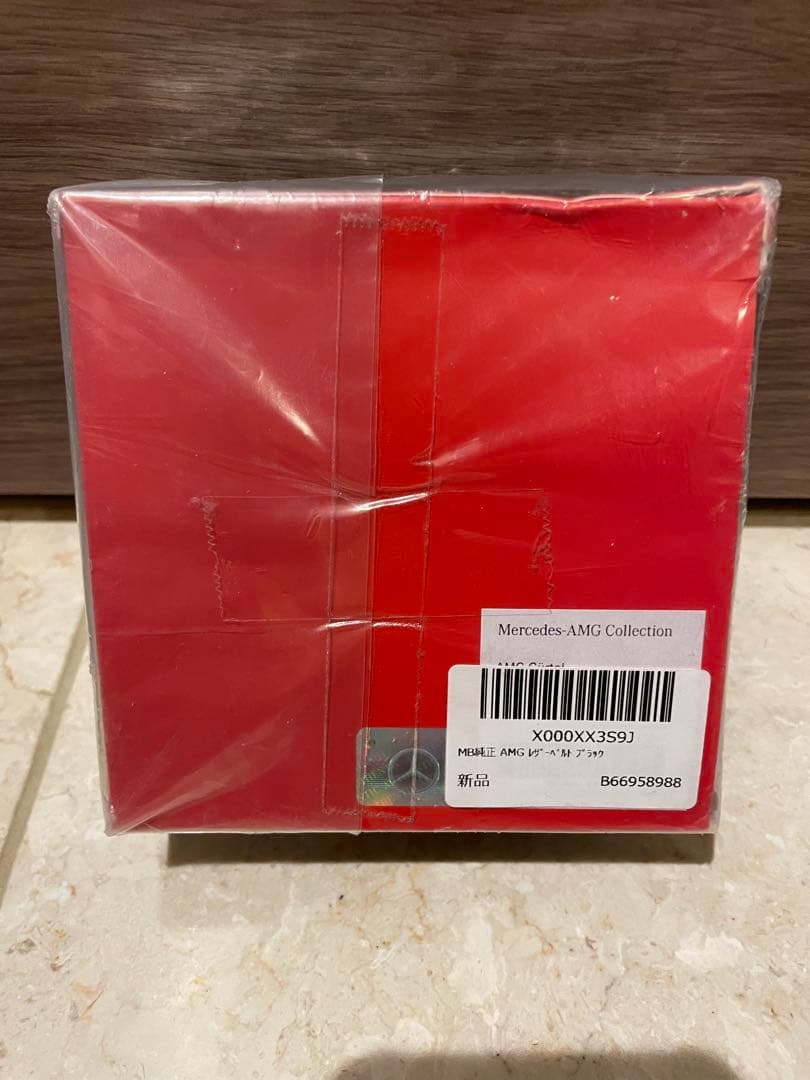 メルセデス・ベンツ] 純正 Mercedes-AMG レザーベルト ブラック