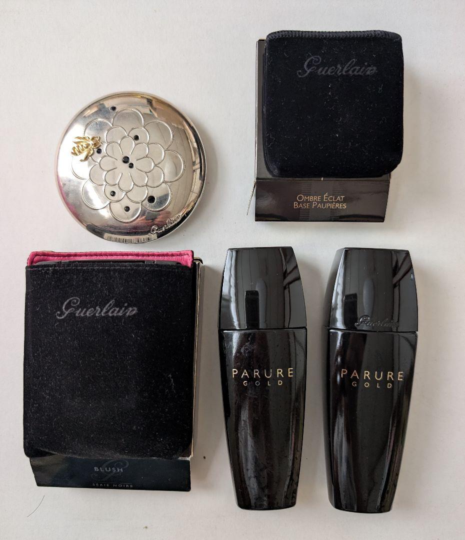 【中古デパコス】GUERLAIN メテリオット、チーク等 計５点セットまとめ売り