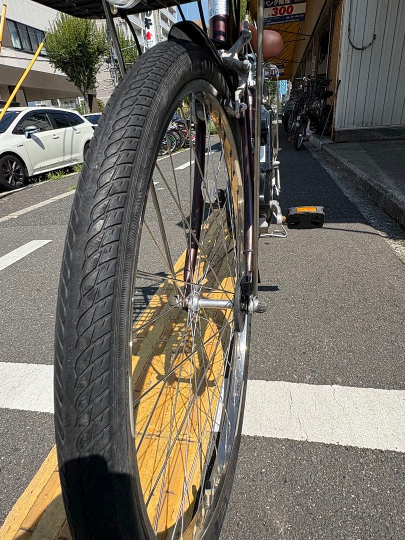中古YAMAHA電動アシスト自転車　15.4Ah 大阪　030番