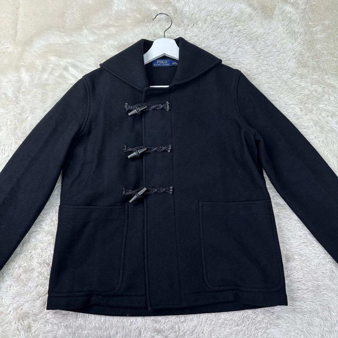 Polo Ralph Lauren ダッフルコート ショート丈 トグル ブラック