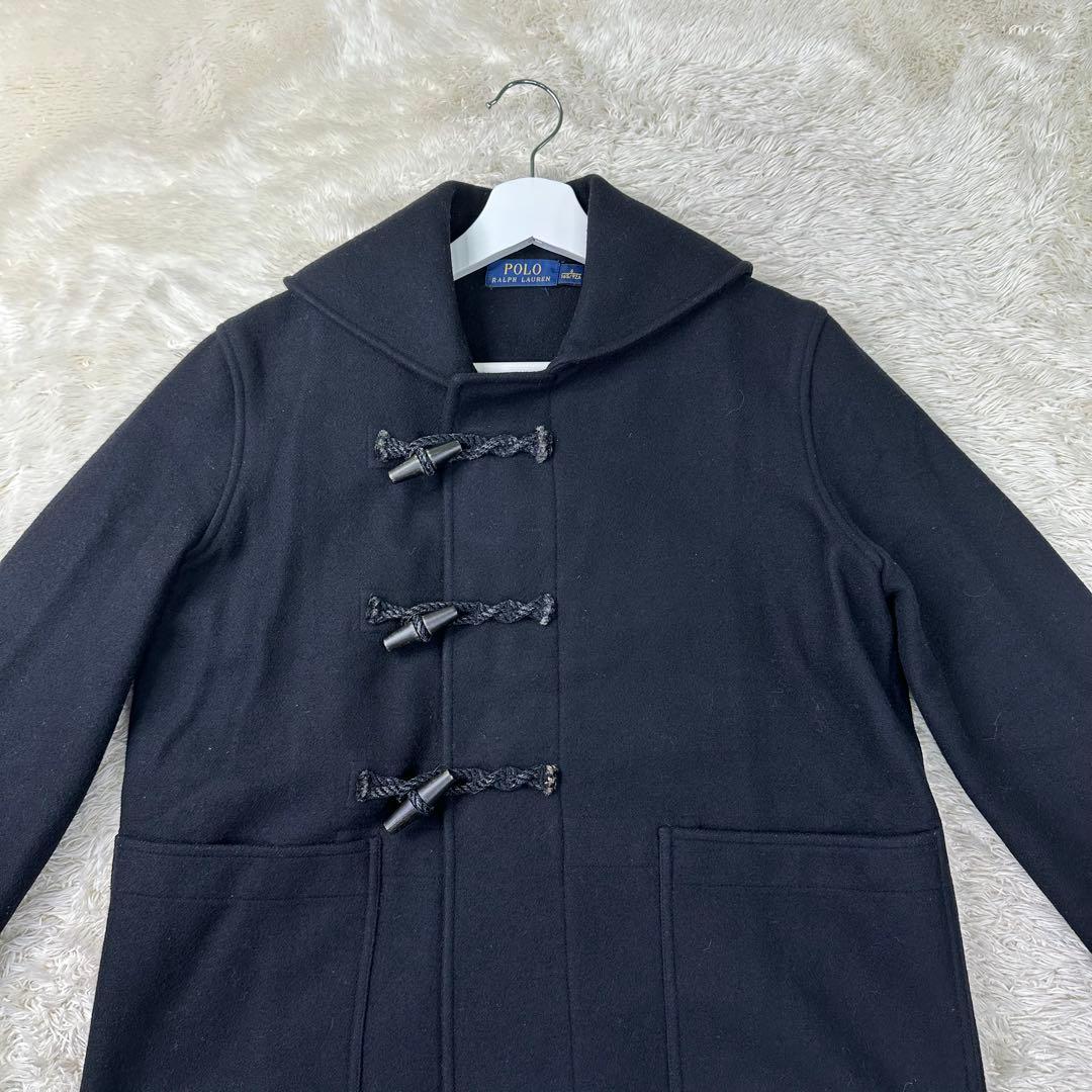 Polo Ralph Lauren ダッフルコート ショート丈 トグル ブラック