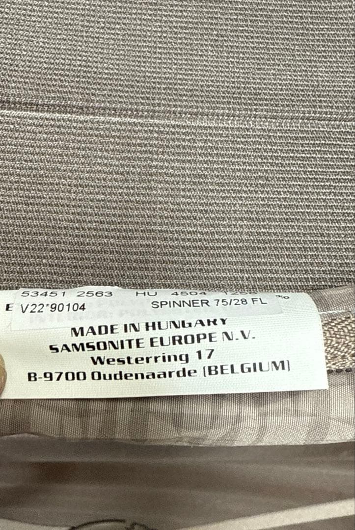 ローズピンク☆サムソナイトコスモライト 大型キャリーケース　サイズ　94ℓ