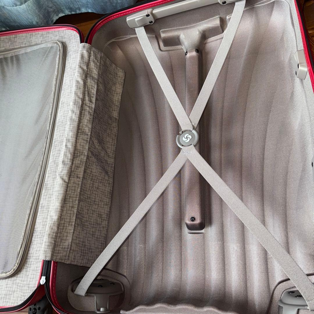 ローズピンク☆サムソナイトコスモライト 大型キャリーケース　サイズ　94ℓ