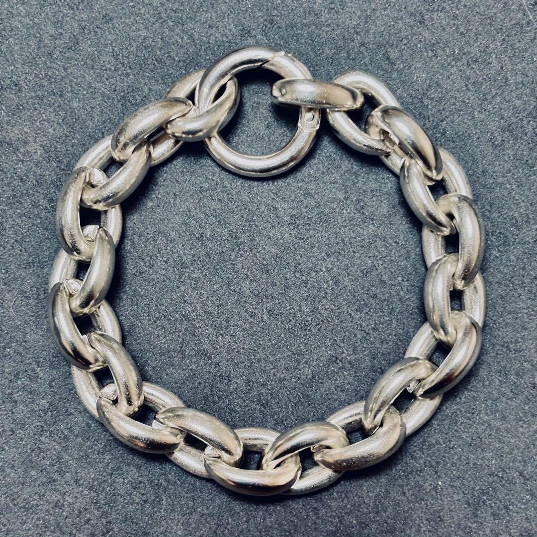 ノーブランド アクロバット デタッチャブル シルバー925 ブレスレット