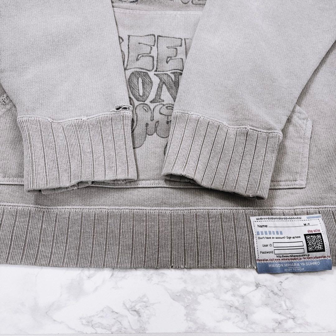 ✨極美品✨ MAISON MIHARAYASUHIRO ヴィンテージ加工パーカー