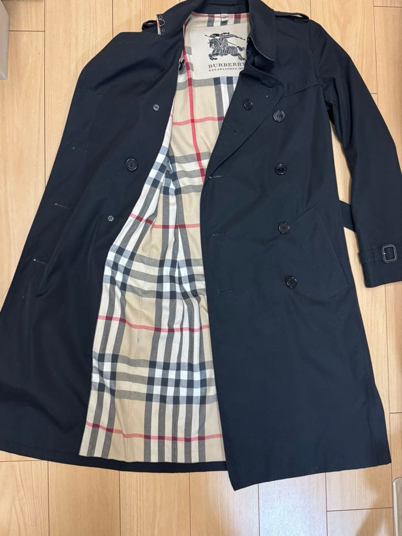 バーバリー トレンチコート ブラック