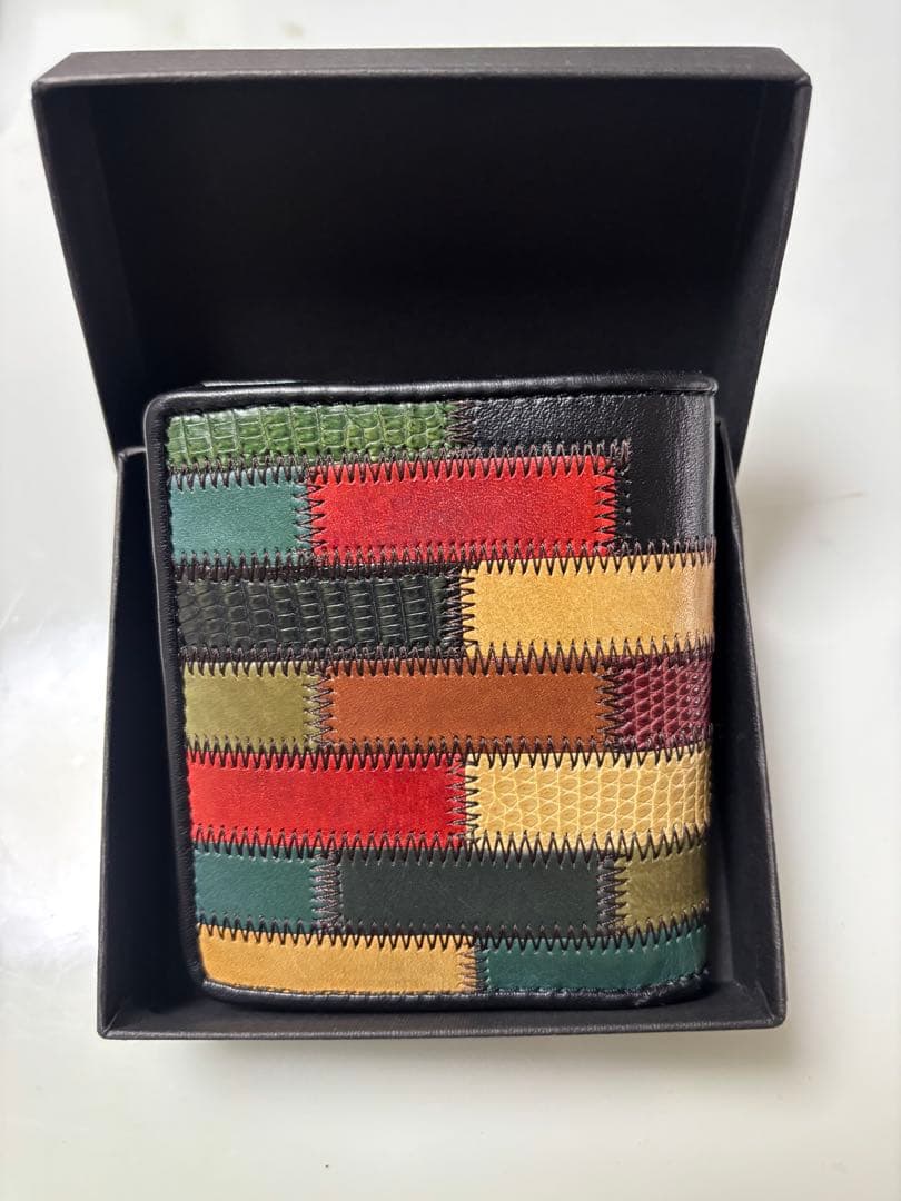 gIamb JAM  MADE マルチカラー　二つ折り財布