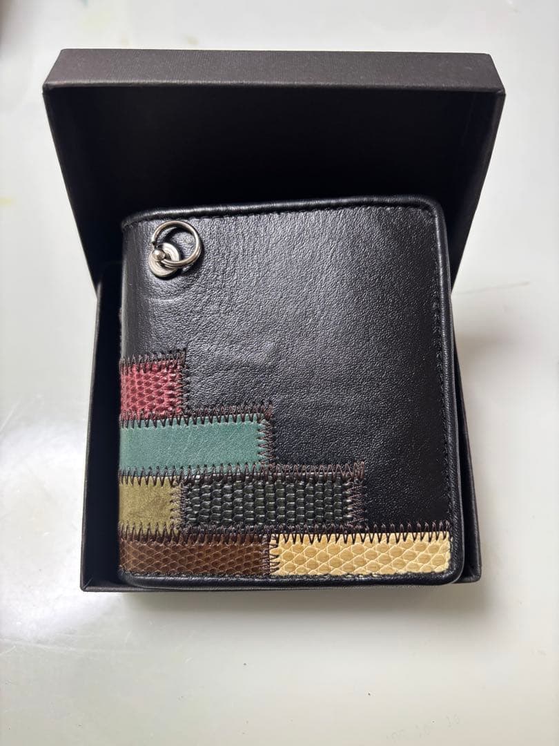 gIamb JAM  MADE マルチカラー　二つ折り財布