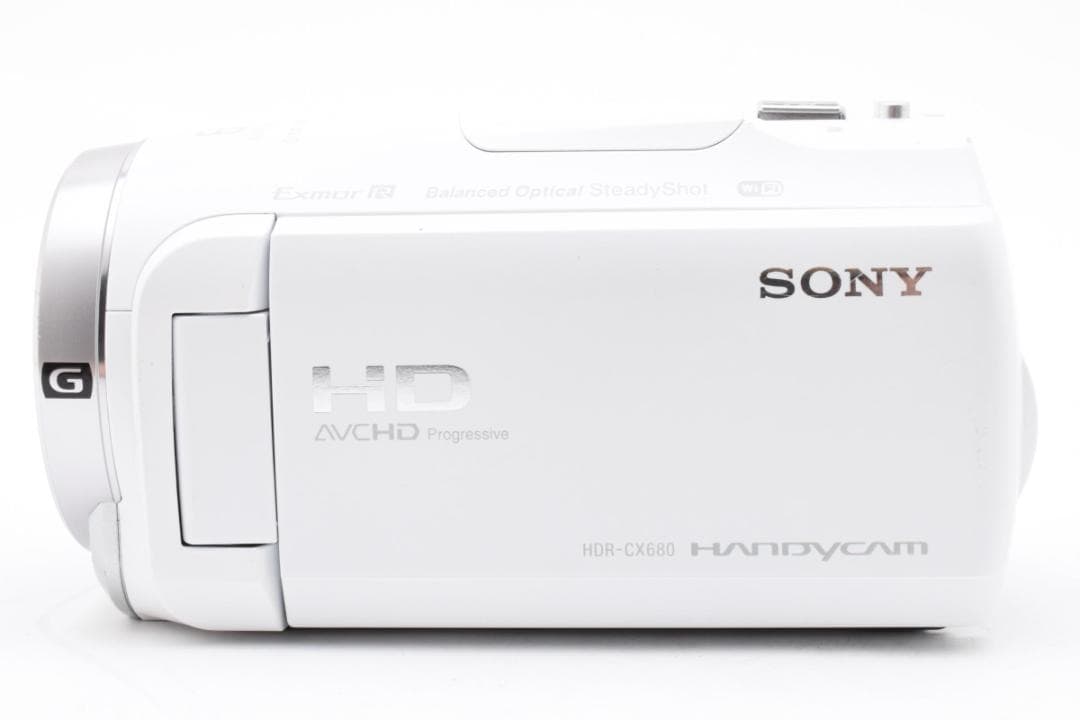 【美品】SONY HDR-CX680 ビデオカメラ ホワイト#2617884