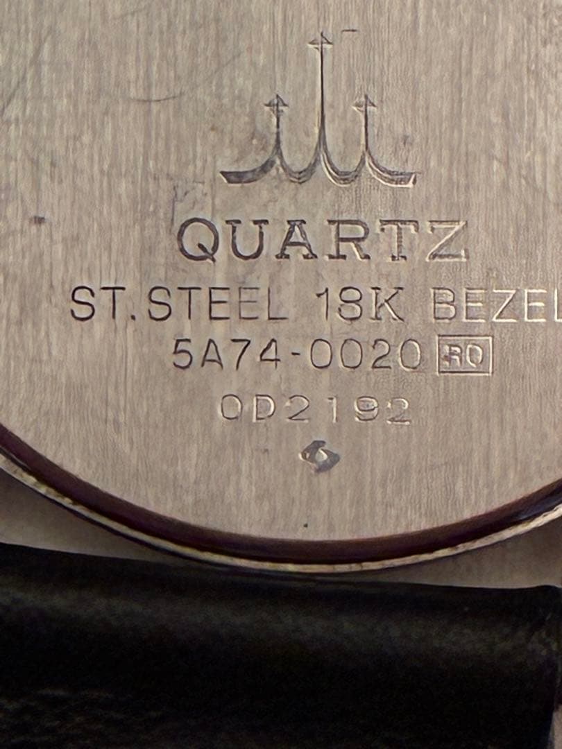 希少 稼動品 SEIKO CREDOR 18kt BEZEL腕時計