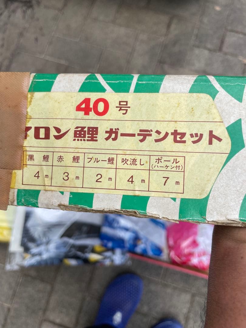 ホームガーデンセット 鯉のぼり 40号