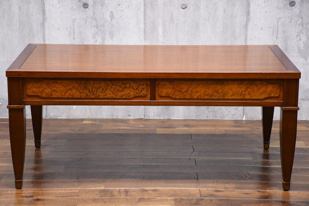 EIK56 ドレクセルヘリテイジ トライユン カクテルテーブル マホガニー材