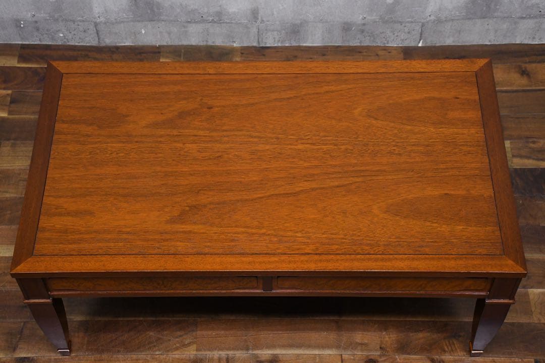 EIK56 ドレクセルヘリテイジ トライユン カクテルテーブル マホガニー材