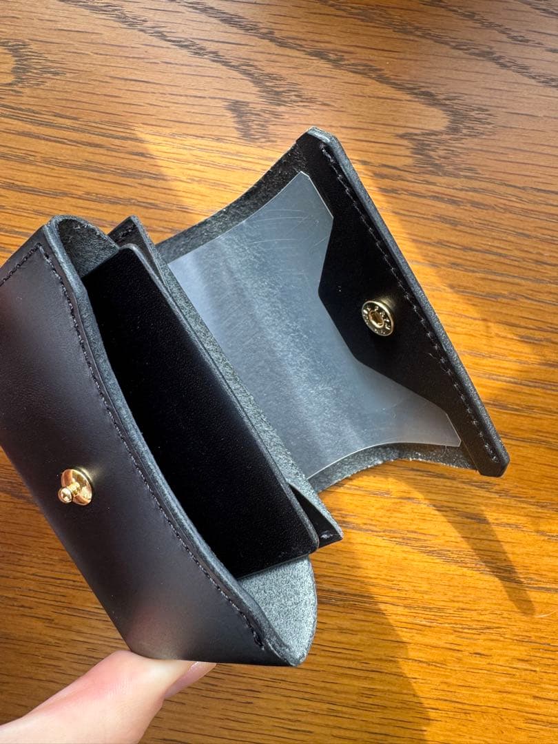 最終価格◎ usfl 小さくて使いやすい財布 mini S ブラック