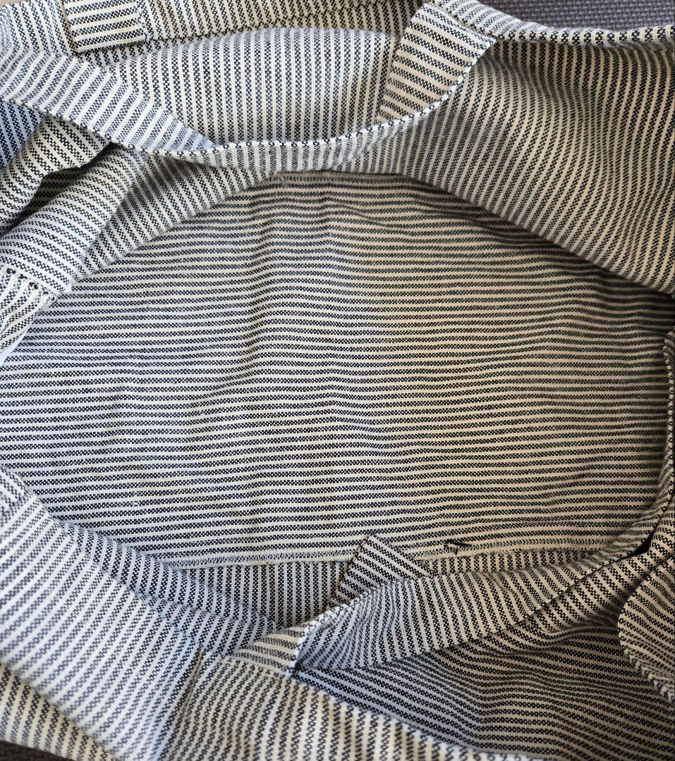 パタゴニア リサイクルマーケットトート FIFS ストライプ ホワイト グレー