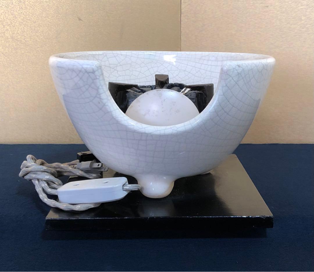 《R》茶道具 野々田式 風炉型電熱器 さつま 敷板一体型 元箱 ① 1f