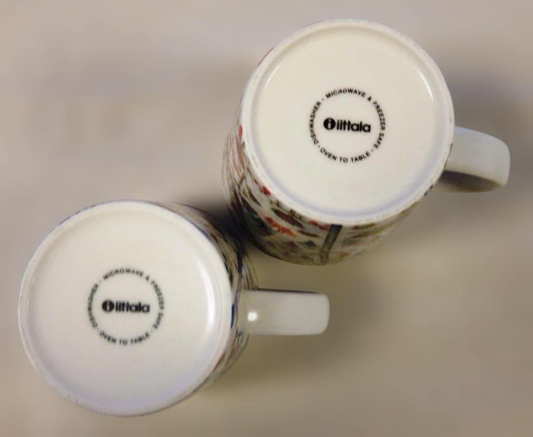  イッタラ タイカ サラダボール大１小２・マグカップ２のセット