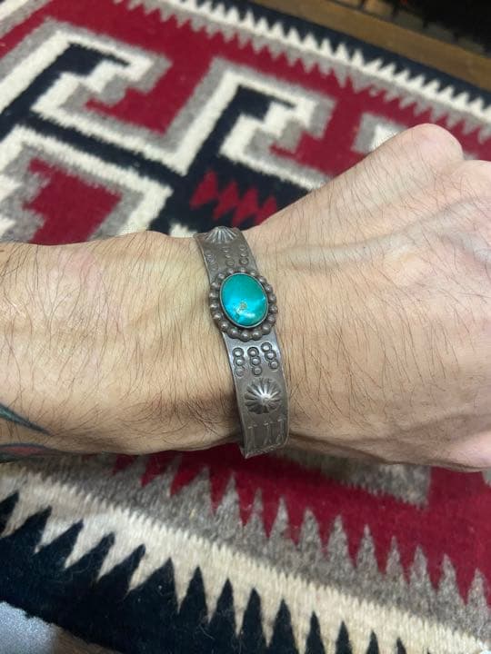 フレッドハービー　バングル　ナバホ　インディアンジュエリー