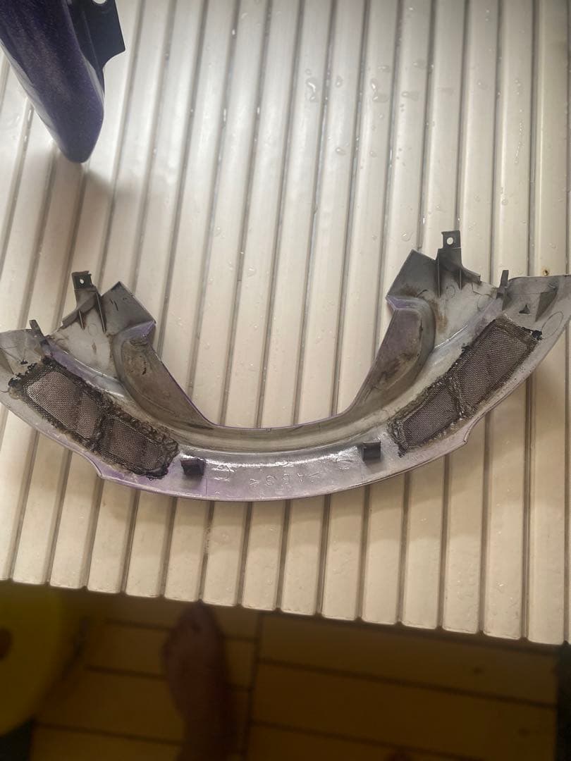 バイク カウル フェアリングセット 紫 マジェスティー250エアロ4点