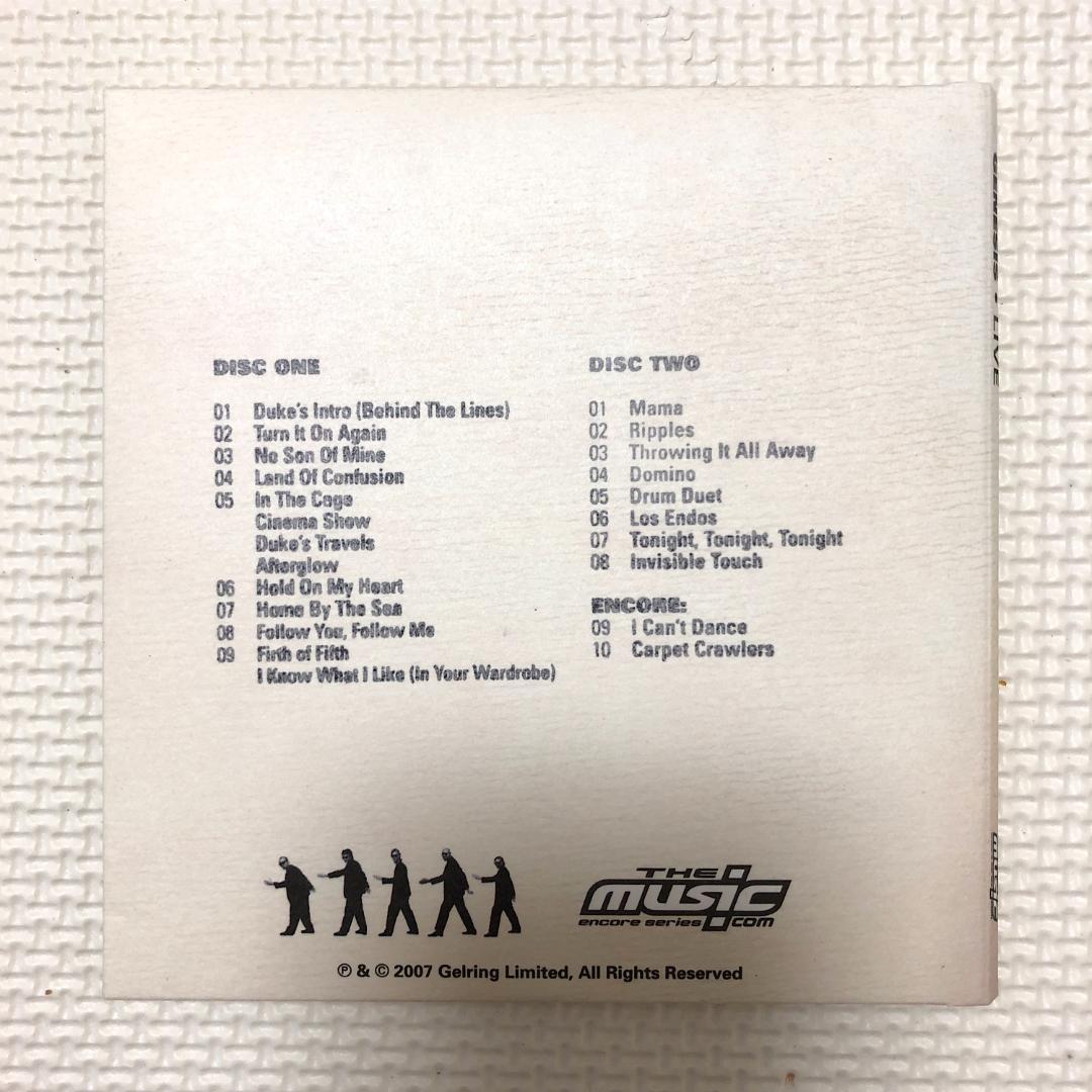 【44CD-BOX】Genesis: Turn It On Again 2007