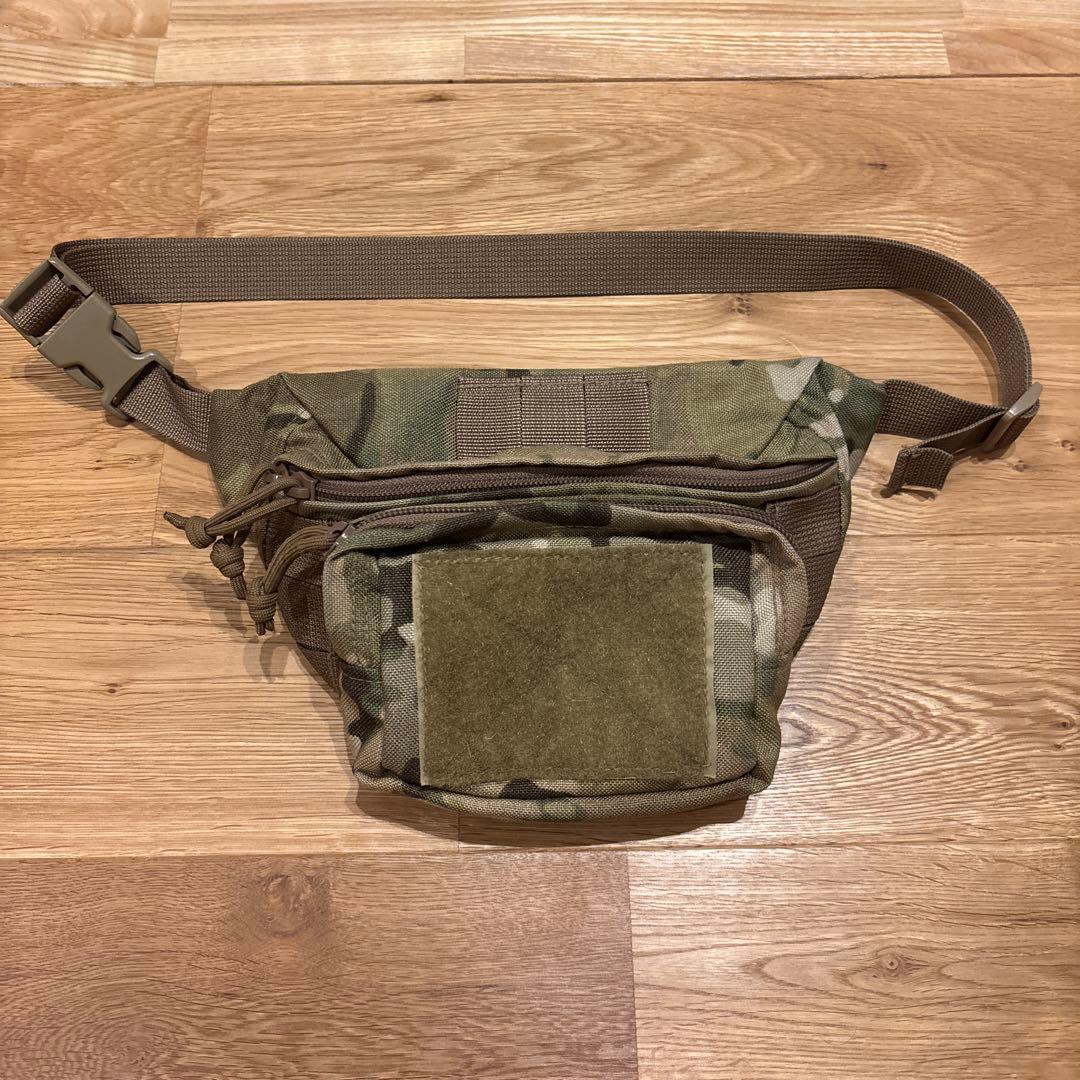 青空商会 マルチカム ウエストポーチ　AOSE キャンプ