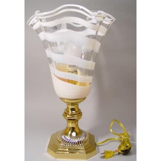 ウォターフォード　卓上ランプ（ホワイト）