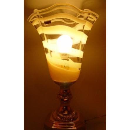 ウォターフォード　卓上ランプ（ホワイト）