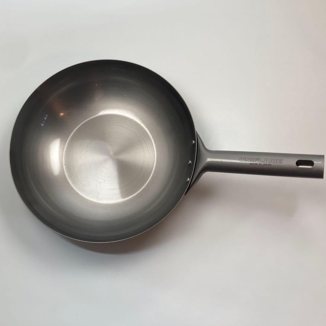 入手困難 UNIFLAME ユニフレーム チタン中華鍋 ポイント特典 未使用