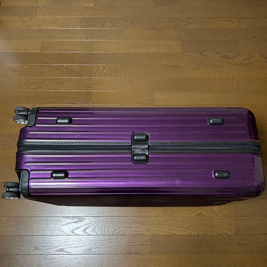 ぼ*ゅ様 リモワ　rimowa サルサエアー　82L 4輪　ウルトラバイオレット