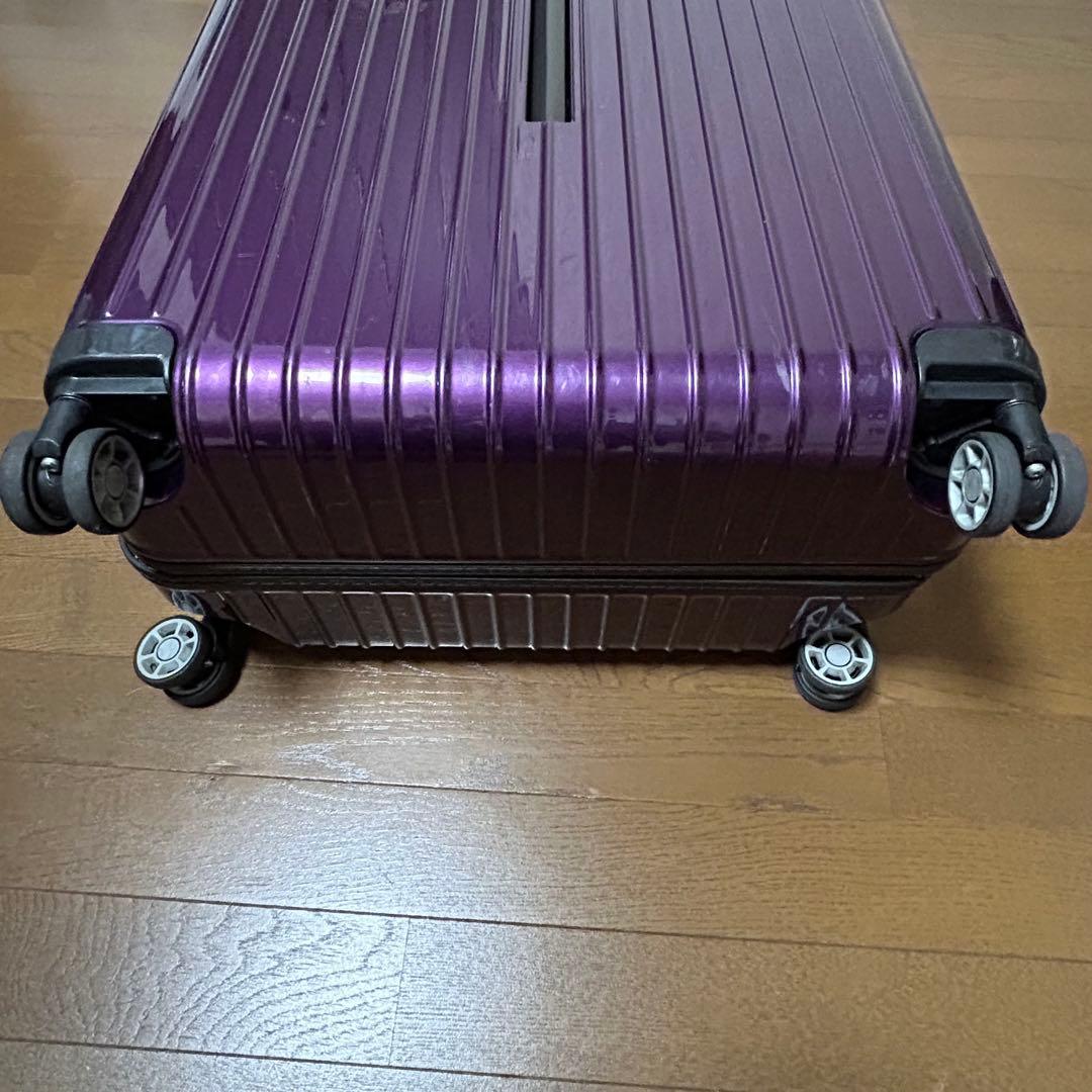 ぼ*ゅ様 リモワ　rimowa サルサエアー　82L 4輪　ウルトラバイオレット