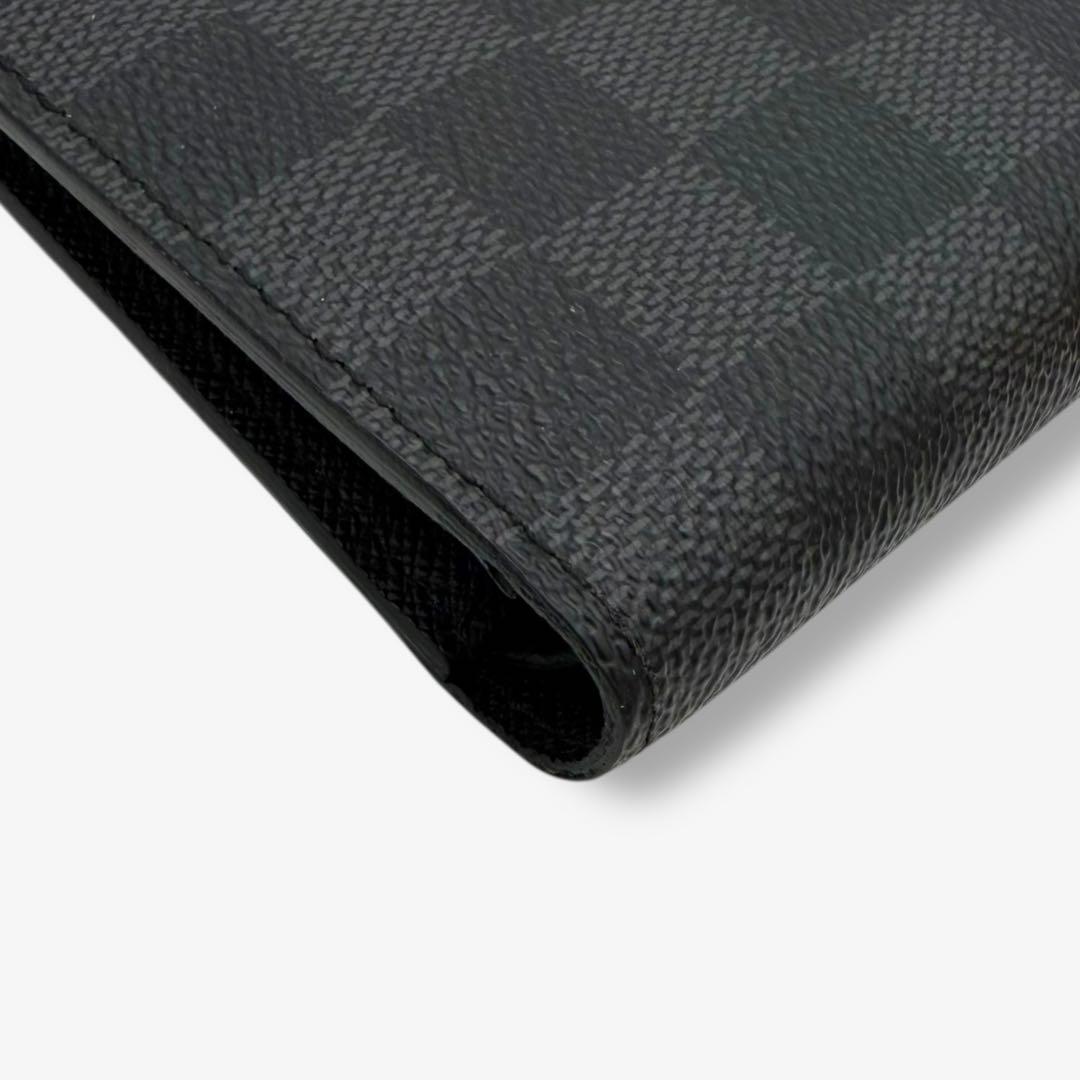 【美品】ルイヴィトン 二つ折り財布　ダミエグラフィット ポルトフォイユ　マルコ