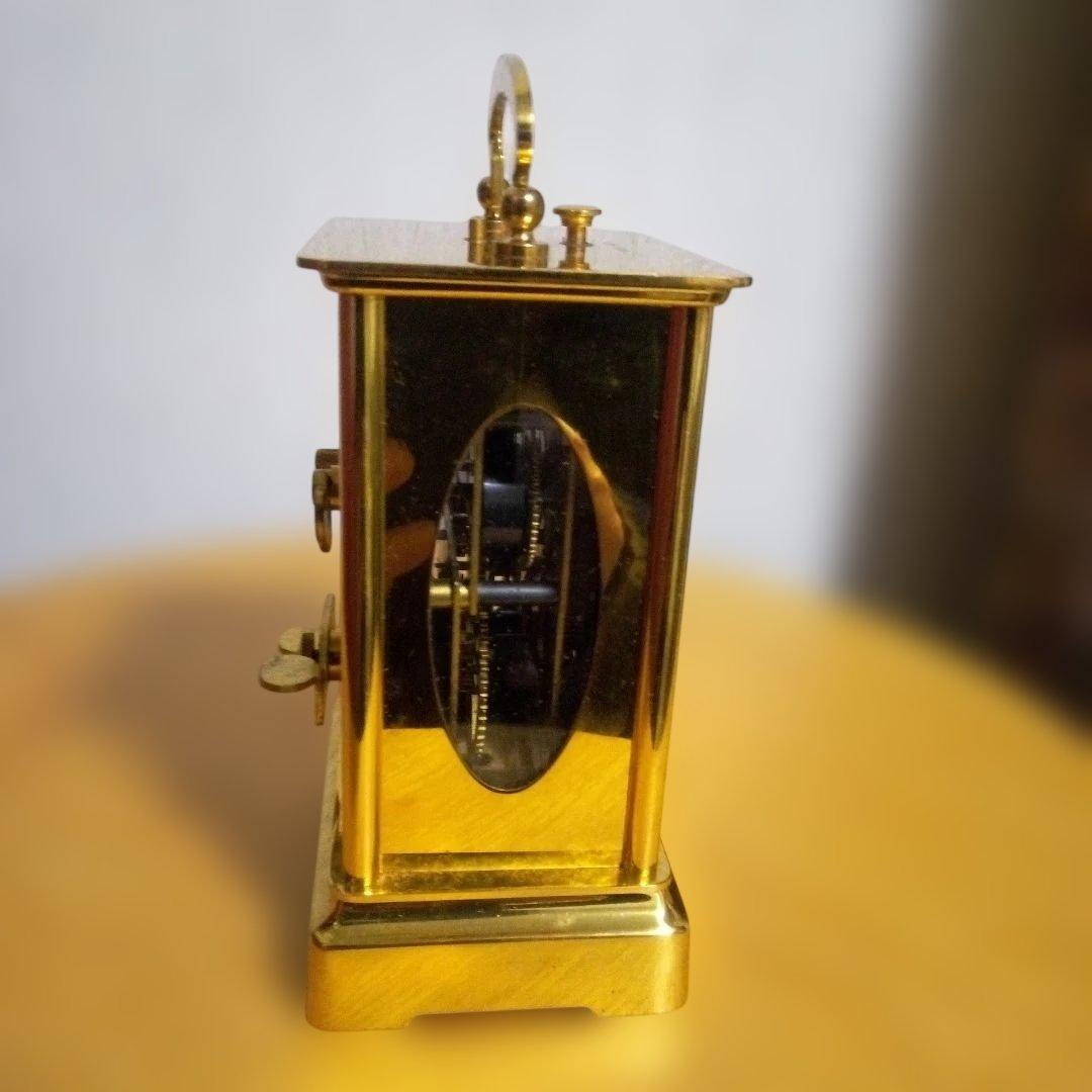 精工舎　枕時計(目覚まし)　キャリッジクロック　　SEIKOSHA アンティーク