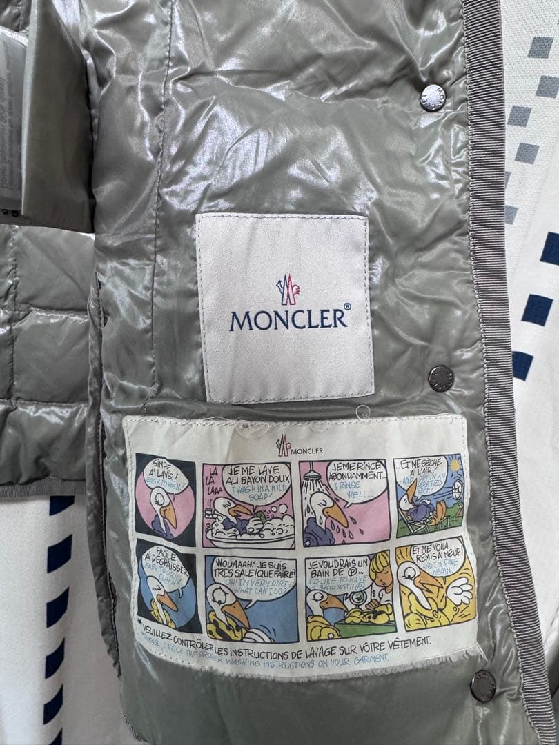 O*A様 限定値下げ‼️ MONCLER グレー ダウンジャケット