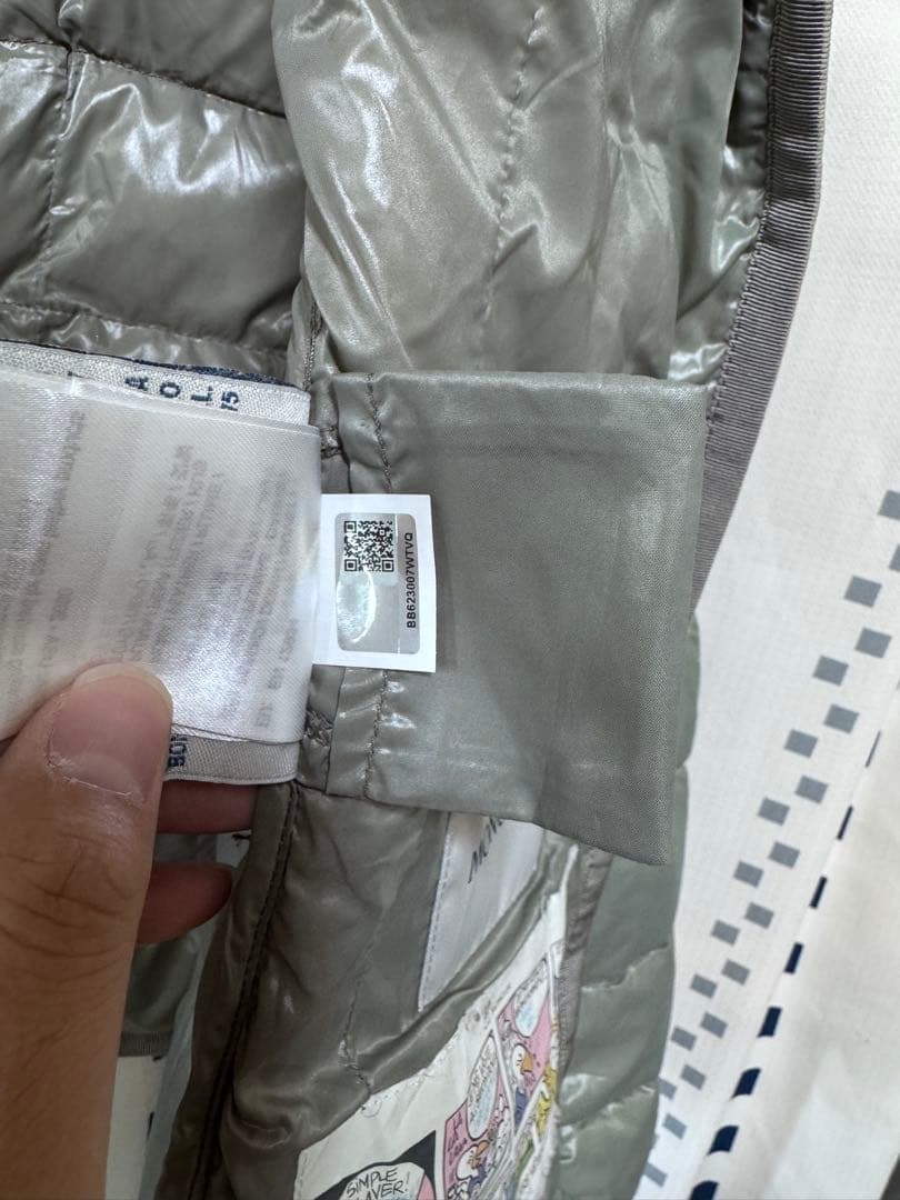 O*A様 限定値下げ‼️ MONCLER グレー ダウンジャケット