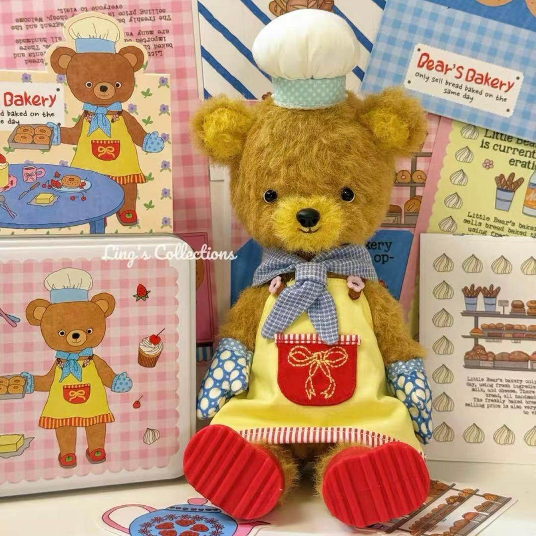 ドーナツベア テディベア くま アーティストベア　海外作家様 ハンドメイド