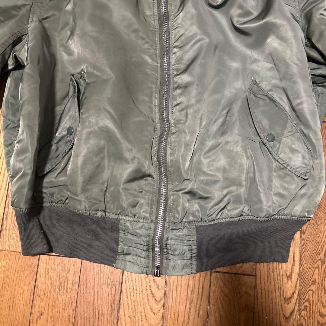 90年代 カーキ MA-1 フライトジャケット