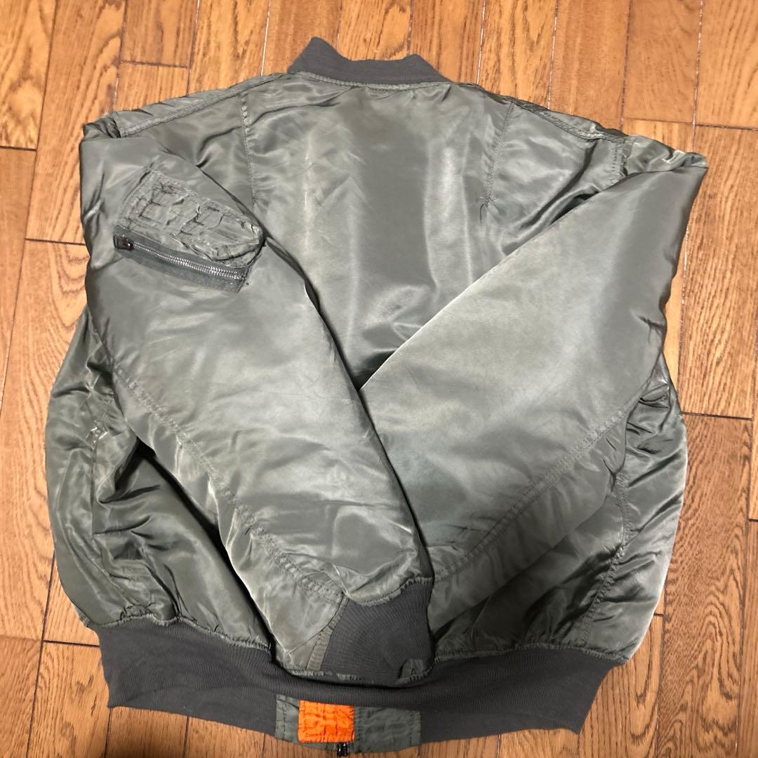 90年代 カーキ MA-1 フライトジャケット