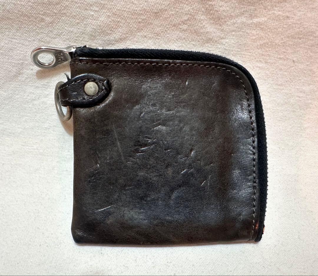 バックラッシュGUIDIコードバンレザーZIPウォレット/BACKLASH財布